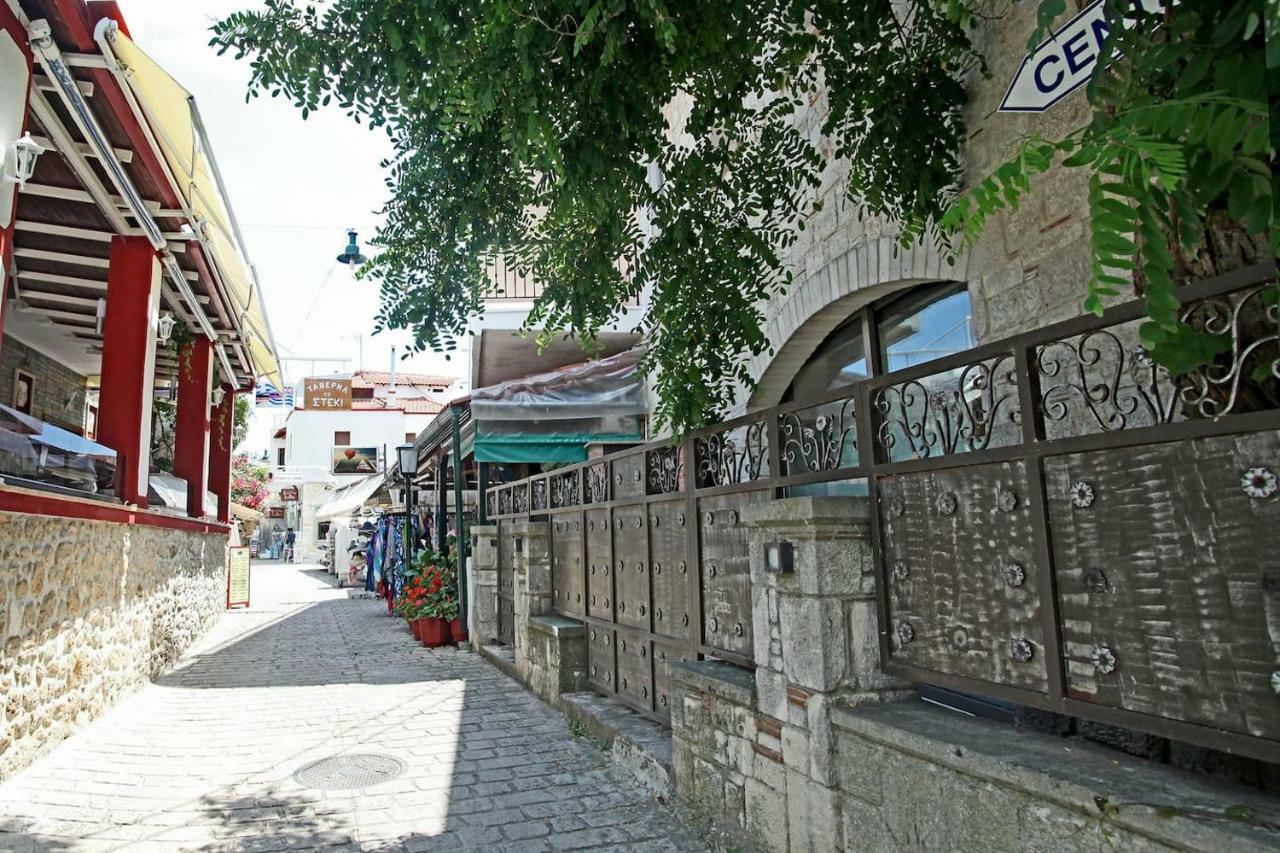 Beautiful Studio In Traditional Afytos Halkidiki-Uvc Sterilized Buitenkant foto