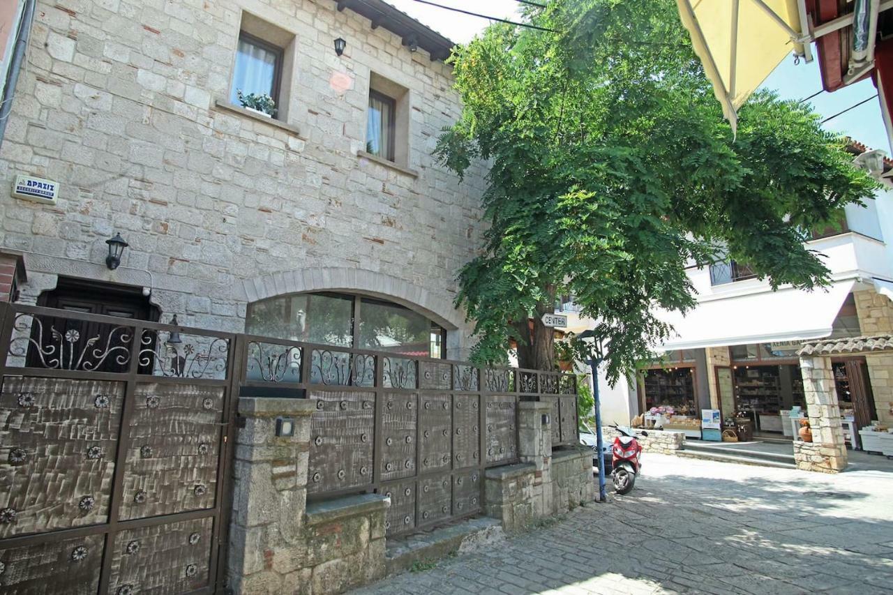Beautiful Studio In Traditional Afytos Halkidiki-Uvc Sterilized Buitenkant foto