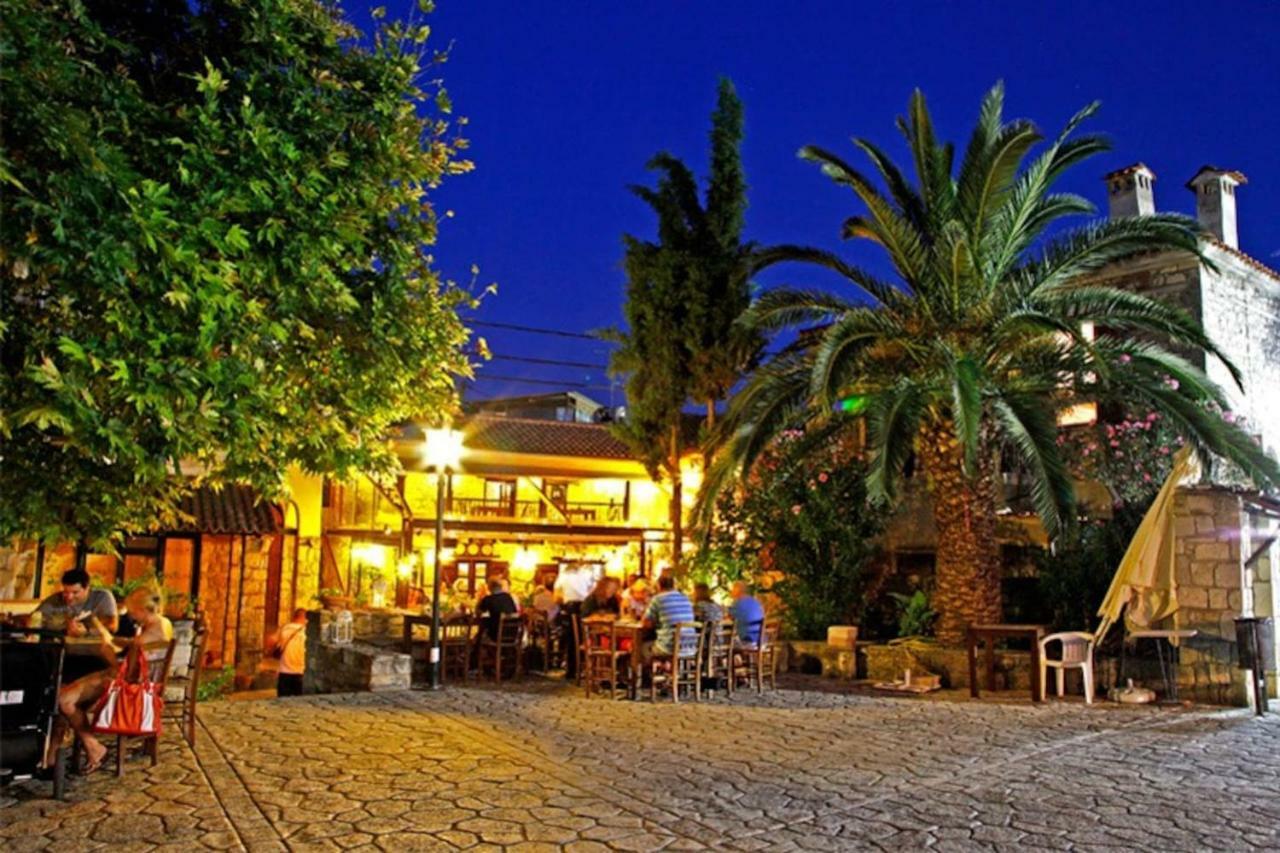 Beautiful Studio In Traditional Afytos Halkidiki-Uvc Sterilized Buitenkant foto