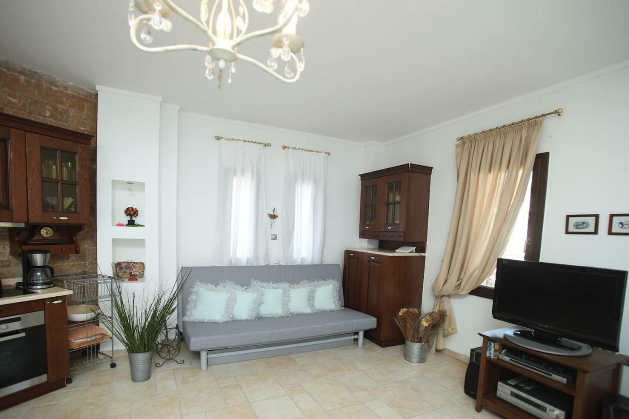 Beautiful Studio In Traditional Afytos Halkidiki-Uvc Sterilized Buitenkant foto